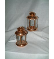 Lantern Copper Star/Moon 6"